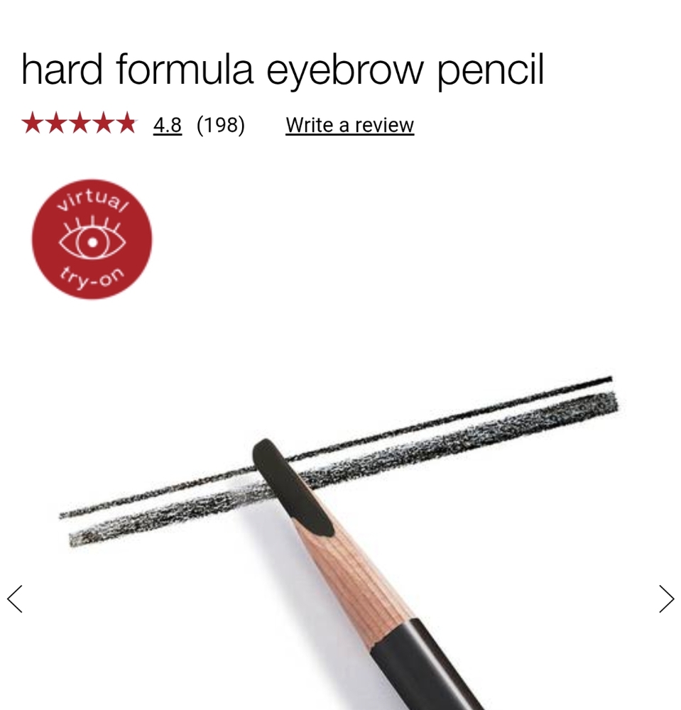 BN shiseido hard formula eyebrow pencil seal brown